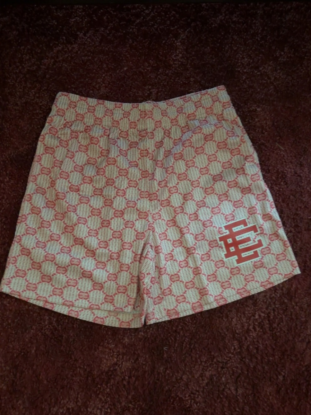 Eric Emanuel Shorts Red